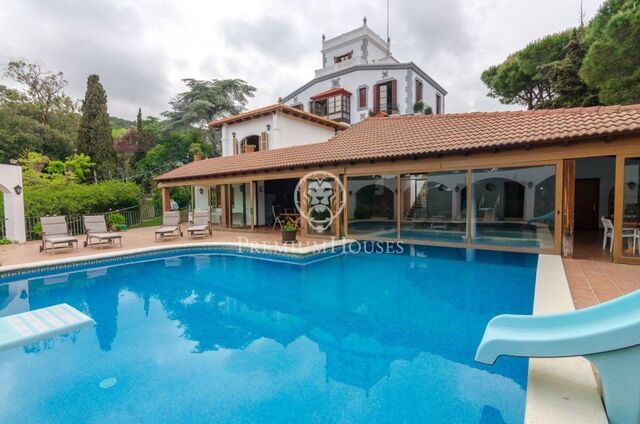 Majestic estate for sale with sea views in Mataró