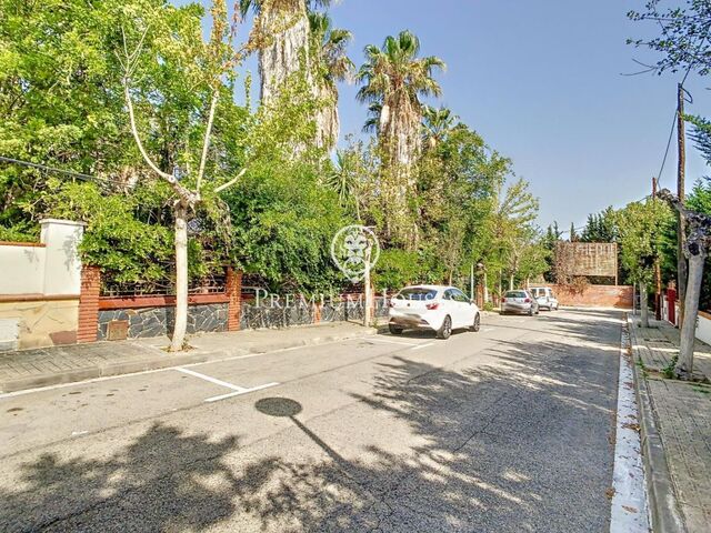Land with well to build house in Alella-Masnou